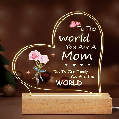#ad Gifts for Mom Mothers Day from Husband Daughter Son Birthday Women Wife Gifts $18.99
