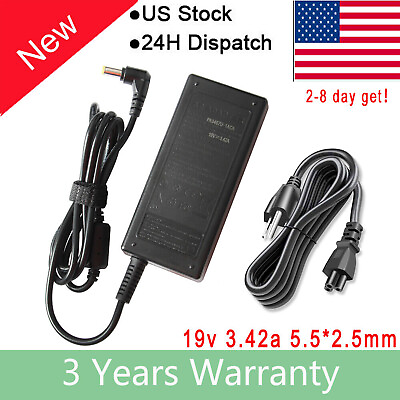 #ad Laptop Charger AC Adapter Power Cord Supply For Toshiba Satellite Gateway Series $10.89