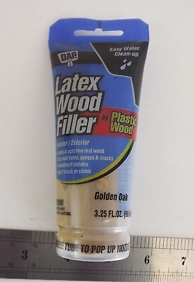 #ad New Latex Wood Filler by Plastic Wood 3.25 FL.OZ. Color: Golden Oak $2.95