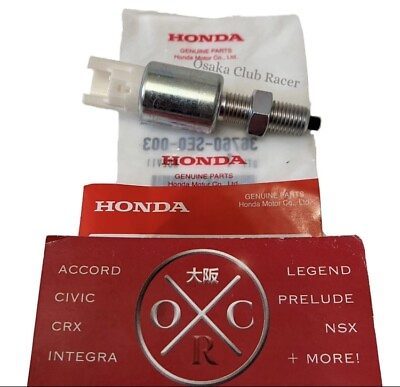 #ad Genuine OEM Honda Clutch Switch Assy. 36760 SE0 003 Civic Del Sol CR Z Integra $39.95
