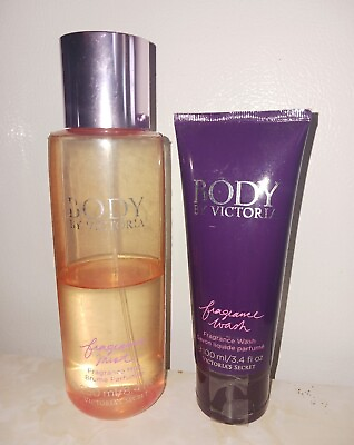 #ad Victoria#x27;s Secret quot;BODY BY VICTORIAquot; Fragrance Mist Body Lotion Set 2.5oz 3.4oz $49.00