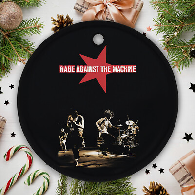 #ad Rage Against the Machine Ornament Fans Gift Christmas Ornament Gift Idea Family $31.95