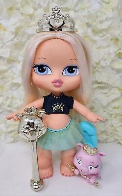 #ad MGA Bratz Big Baby Babyz Cloe Princess Doll Brats Blonde Blue Tutu Beautiful $35.00