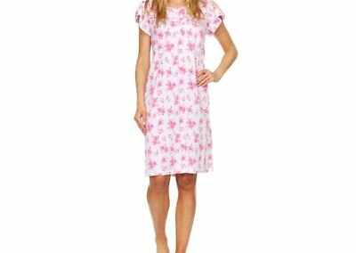 #ad LATI FASHION Women Nightgown Sleepwear Pajamas Short Sleep Dress Nightshirt $17.99