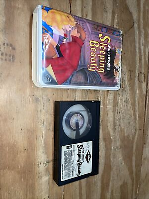 #ad Vintage 1986 Sleeping Beauty Walt Disney Black Diamond Classic Beta NOT VHS $4.99
