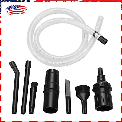 #ad 9Pcs set Mini Micro Tool Car Vehicle Cleaning Kit Universal Vacuum Cleaner $12.99
