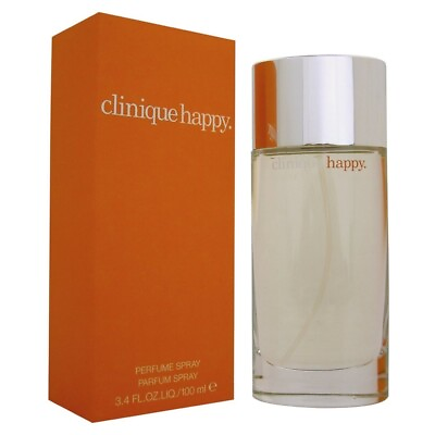 #ad #ad Clinique Happy by Clinique 3.3 3.4 oz Perfume EDP Spray for women NEW IN BOX $22.14