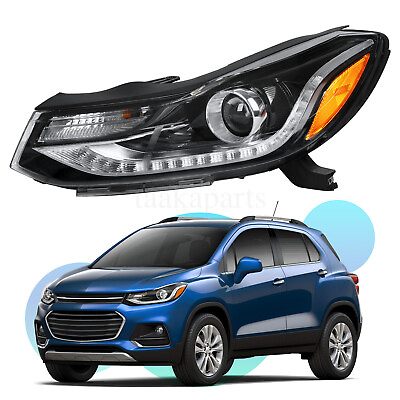 #ad #ad Driver Left LH Headlight Headlamp Projector w LED DRL For 2017 2022 Chevy Trax $149.99