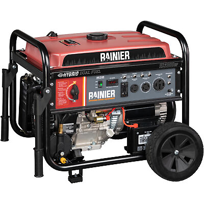 #ad Rainier 12000 Watt Dual Fuel Gas and Propane Electric Start Portable Generator $649.00