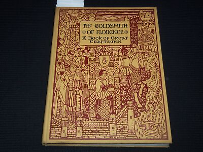 #ad 1929 THE GOLDSMITH OF FLORENCE HARDCOVER BOOK BY KATHARINE GIBSON R 735Z $90.00