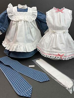 #ad American Girl Samantha Lacy Whites Set amp; Play Dress Outfit Pleasant Company Lot $77.00