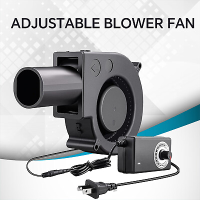 #ad Adjustable Blower Fan For BBQ Heater Blower Air Blower Cooking Portable MachinbT $15.19