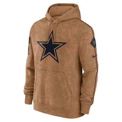 #ad Dallas Cowboys Nike 2023 Salute To Service Club Pullover Hoodie Sweatshirt NFL $168.99