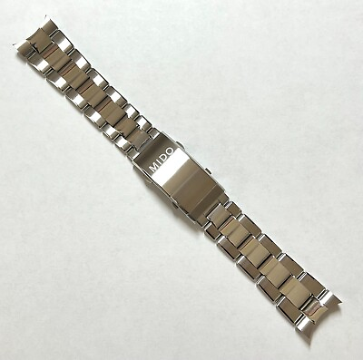 #ad Original MIDO Ocean Star GMT M026629A Steel Watch Band Bracelet # M026629 A $185.00