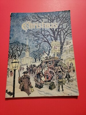 #ad Vintage 1955 An American Annual Of Christmas Literature and Art Volume 25 JEEP $19.99