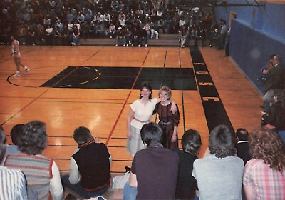 #ad Vtg 80s Color Photo Regional 1985 EOSC Basketball Game Michelle Ruth 1985 #41 $3.50