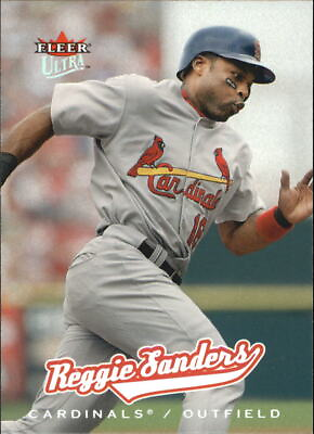 #ad 2005 Ultra St. Louis Cardinals Baseball Card #110 Reggie Sanders $1.49