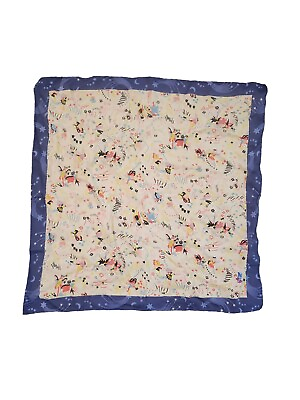 #ad Preloved Anna Sui Handkerchief Cotton 18quot;×18quot; $17.00