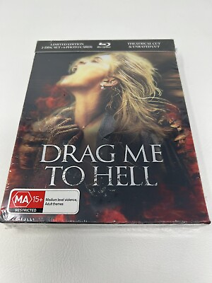 #ad Drag Me to Hell Limited Edition BLU RAY Lenticular Cover REGION B seal dmgd $39.99