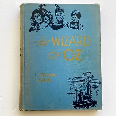 #ad The New Wizard Of Oz by L. Frank Baum illustrated by Evelyn Copelman 1944 HC $39.99