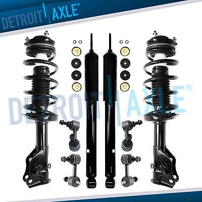 #ad Front Struts Springs Rear Shocks Absorbers Sway Bars for 2006 2011 Honda Civic $213.01