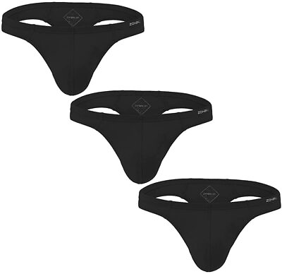 #ad ZONBAILON Sexy Mens Thong Underwear String Thong for Men $91.44