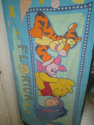 #ad Disney Winnie The Pooh Beach Towel $10.00