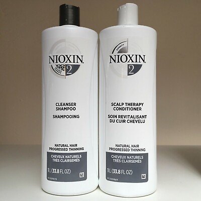 #ad #ad Nioxin System #2 Duo Shampoo and Scalp Therapy Conditioner 33.8 oz $47.99