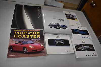 #ad Porshe 911 book lot 7 good to new condition $250.00