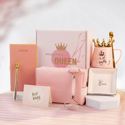 Royal Gifts Set for Women Girls Crown Mug with Card $21.99