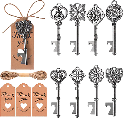 #ad 80 PCS Wedding Favors Key Bottle OpenersBridal Shower Party Gifts for Guests $35.65