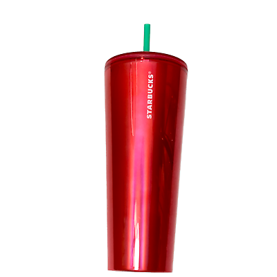 #ad NWT Starbucks Fame Watermelon Red Mirror Summer 2022 Venti Tumbler 24oz $26.00