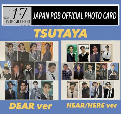#ad SEVENTEEN BEST ALBUM 17 IS RIGHT HERE TSUTAYA POB Photo Card 13 $128.24