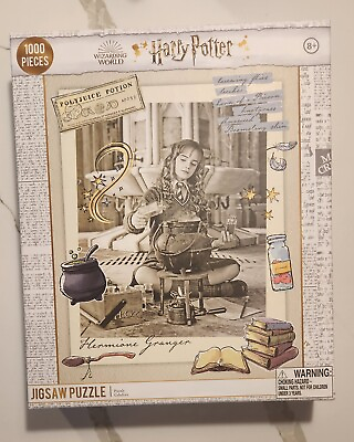 #ad Harry Potter Jigsaw Puzzle 1000 Piece NEW Hermione Granger Polyjuice Potion $12.99