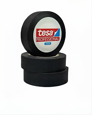 #ad 3 x TESA 51036 Adhesive Cloth Fabric Exterior Harness Tape High Temp 19mm x 15m $17.99