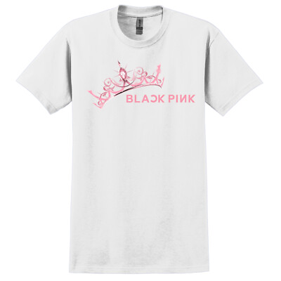 #ad KPLUSPOP Blackpink The Album K POP Logo Graphic Short Sleeved T Shirt $19.99