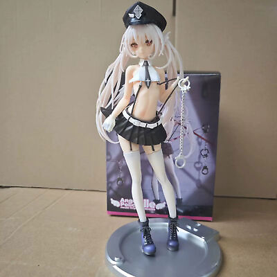 #ad Anime Girl Cute girl with white hair 8.6 in PVC model decoration Figure doll toy $28.73