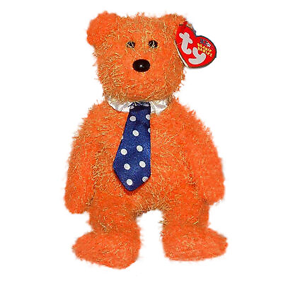 #ad Ty Beanie Baby Pappa orange MWMT Bear 2002 Fathers Day $8.89