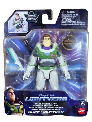 #ad Disney#x27;s Pixar LIGHTYEAR quot;BUZZ LIGHTYEARquot; Space Ranger Alpha Action Figure New $10.99