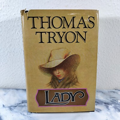 #ad Lady by Thomas Tryon 1974 Hardcover w Dust Jacket $8.44