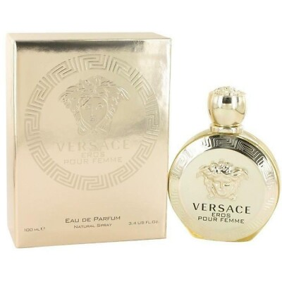 #ad VERSACE EROS POUR FEMME 3.3 3.4 oz edp Perfume for Women New in Box $56.59