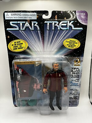 #ad 1996 Star Trek Admiral William T Riker Commanding Officer Action Figure LOOK $12.99