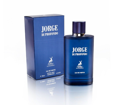 JORGE DI PROFONDO Perfume Men Alhambra Original EDP 3.4 OZ 100ML Long lasting $59.90
