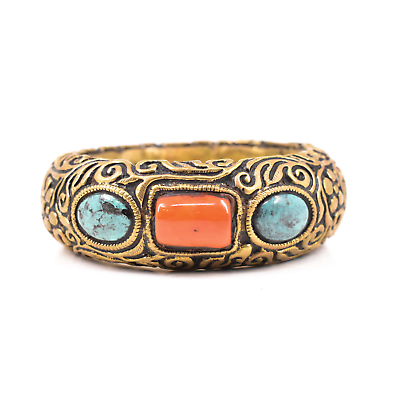 #ad Brass Tibetan Bracelet $59.00