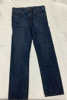#ad Size 10 Childrens Place 1989 Straight Jambes Droites Adjustable Blue Jeans $14.93
