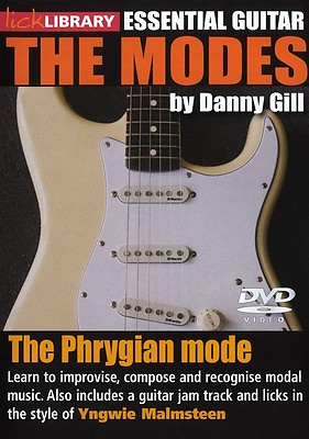 #ad Lick Library THE PHRYGIAN MODE Video DVD Guitar Lesson Satriani With Danny Gill $19.95