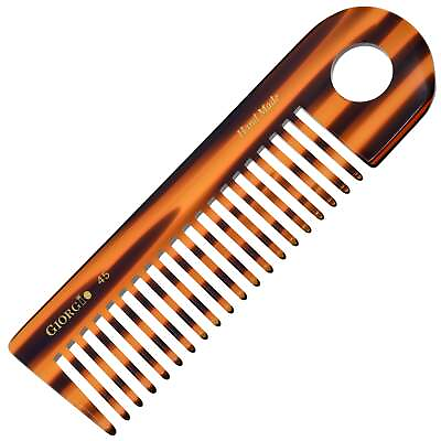 #ad 6.5quot; Handmade Wide Tooth Shower Detangling Comb with Hanging Hole $12.50