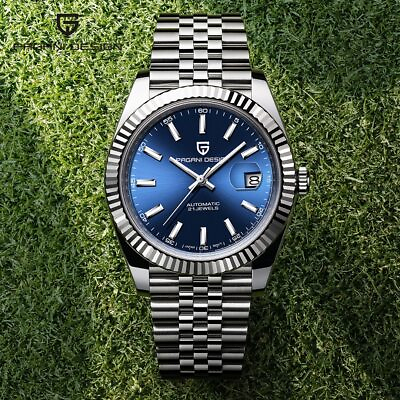 #ad Men Watches Stainless Steel Automatic Mechanical Watches Sports Business $142.43