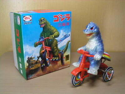 #ad M1 Godzilla Tricycle Bullmark kaiju Soft Vinyl Figure Blue Purple Metallic Japan $259.00