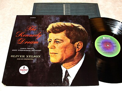 #ad Oliver Nelson quot;The Kennedy Dreamquot; 1967 Jazz LP Nice EX 1970#x27;s ABC Impulse $8.95